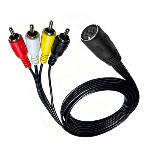 Robustes-50cm DIN6P fe auf 4RCA m