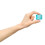 Soft Blue Sensory Squeeze Cube Toy with Durable Texture for Stress Relief and Hand Exercise 2