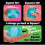 Soft Blue Sensory Squeeze Cube Toy with Durable Texture for Stress Relief and Hand Exercise 3