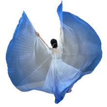 Artistic Hand Painted Silk Chiffons Fans For Elegant And Dance