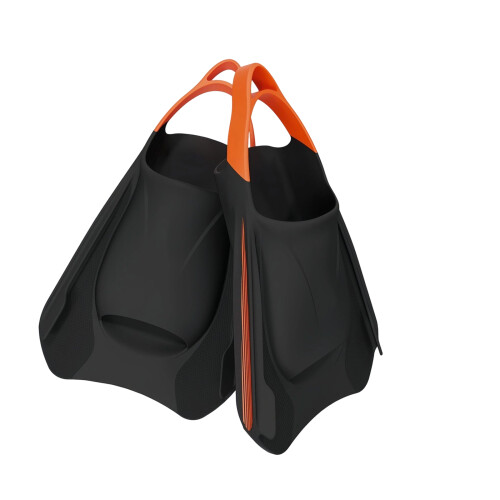 Comfortable Snorkeling Swimming Flippers-Black and red M code