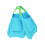 1 Pair Snorkeling Swimming Flippers Diving-Blue green S code 1