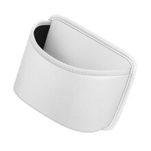 Vehicle Door Hanging Trash Container with Smooth Lining-White