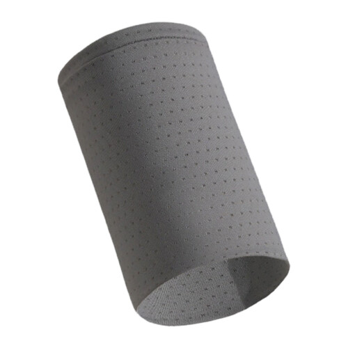 Polyester Wristband Breathable Elastic Support-Dark Grey