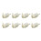 8pcs White Silent  Submersible Pump for DC3V 5V for Computer Water Cooling USB Powered Horizontal 1