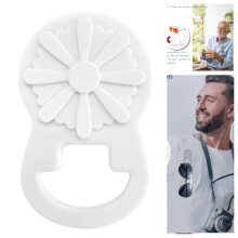 Magnetische Brillenhalter-Klammer für Kleidung White