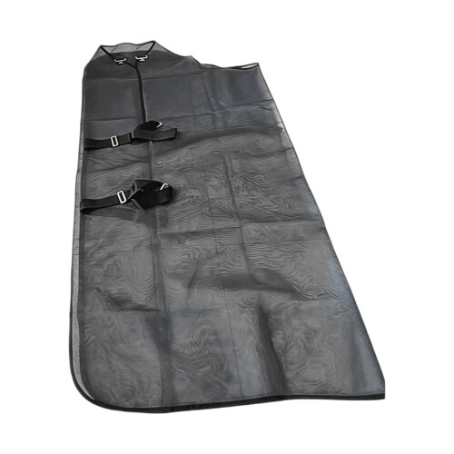 Breathable Mesh Horse Fly Sheet with Adjustable Buckles-Black