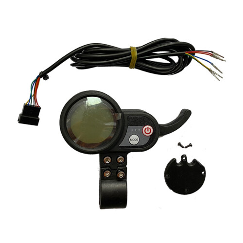 Electric Scooter LCD Screen with Accelerator Use for 10Inch Electric Scooters Display,36V
