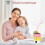 Bluetooth Speaker Hifi Bluetooth 5.0 with LED Night Light, Digital Alarm Clock and White Noise Machine 5
