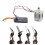 Motor de  Serra Elétrica, Motor Sem Escova, Serra Elétrica de Lítio, 21 V, 14 Dentes, Motor Tipo 550 para  Serra de 4 Polegadas/6 Polegadas/8 6