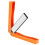 Double Sided Diamond Sharpener, Handheld Fine Coarse Diafold Blades Sharpening Stone 400/600 Grit Orange 1