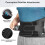 Lumbar Support Belt with 4 Springs Adjustable Double Strap for Lower Back Support Size L 4