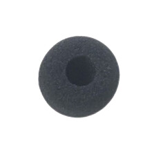 Spons Voorruitmicrofoon Voorruitmicrofoon Foam Cover voor-Zwart