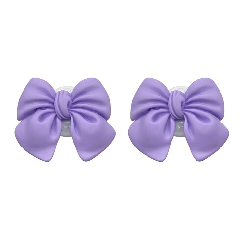 Décorations de bandeau en forme de nœuds papillon pour la-Violet