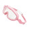 Schwimmbrille mit großem Rahmen, klare Sicht,-Rosa 1