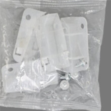 Clip di Fissaggio per Plafoniere - Clip Rotanti In Plastica per Montaggio A Soffitto di Accessori per Lampade e Coperture per Ventilatori