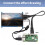 Monitor com Tela Sensível Ao Toque Capacitiva de 7 Polegadas, Resolução IPS (800x480), Suporte e Interface  Compatível com para Raspberry Pi 5 1
