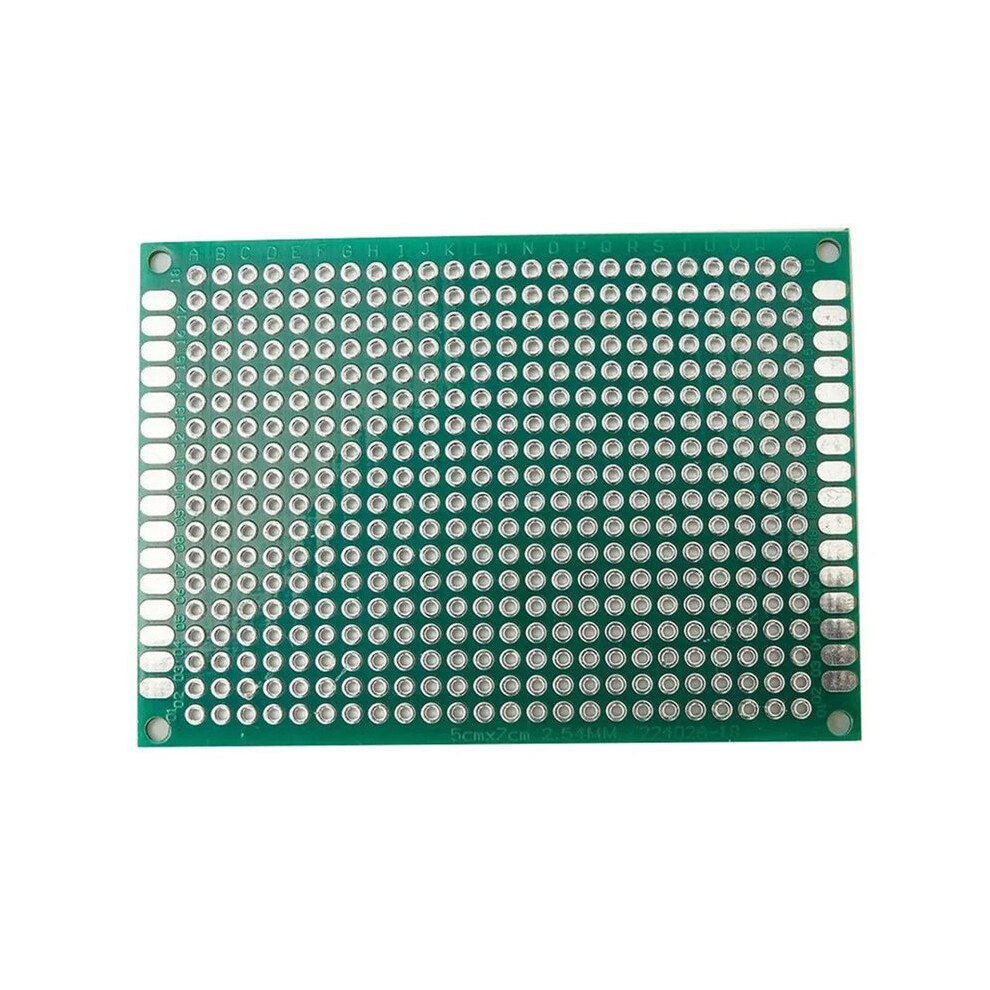 Pcb Board Prototype Board Green 2X8/3X7/4X6/5X7cm Double Sided Circuit Boards For Diy Soldering Project 6033431825090