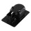 1set Black Aluminium Alloy Replacement Pull Handles with 85cm Cable for Deck Chairs and Garden 6