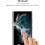 4 Pack Tempered Glass Screen Protector for Samsung Galaxy S22 Ultra, Full Coverage Clear Shield 3