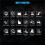 X50  Universal OBD  Digital Meter Tachometer Water Temperature Gauge for Car with Multi-Function Alarming 5