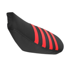Housse de siège universelle en PVC, protection confortable-Rouge