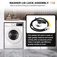 W11307244 W10682535 Washer Lid Lock and Lid Strike W10837741 for Amana for Washer