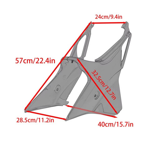 Motorcycle  Side Cover Fairing for  XSR900 2022-2025 Side Panel Guard Frame Accessories 2