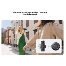 Gratis Selfiestick met Frame voor X5 Actiecamera, Accessoires, Afstandsbediening, Grip en Wand voor Vloggen en Livestreaming