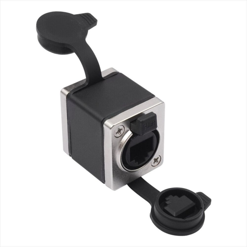 Rj45 Feedthrough Coupler,Rj45 Network Female Straight Coupler Converte 4197191296391