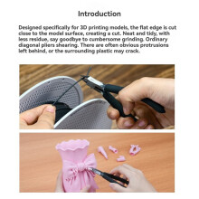 3D Printed Model Diagonal Cutting Plier for Maker'S Supply Flush Cutter for Maker Treasure House - QA018
