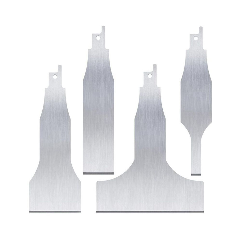 Reciprocating Saw Scraper Blade 4Pcs, Blades Recipro Tools As Attachme 4976331761001