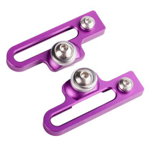 Replacement Folding Bike Brake Caliper Extension Bracket-Purple