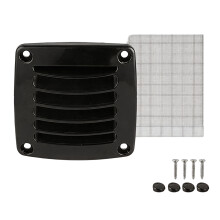 ABS Air Vent Cover Grille Side Ventilation Grille-small black