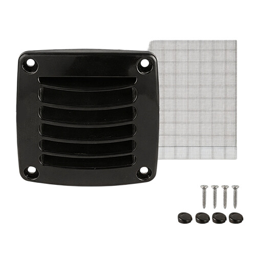 ABS Air Vent Cover Grille Side Ventilation Grille-small black