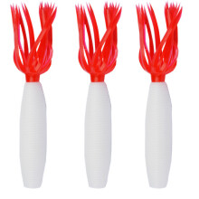 3 Stück hochwertige, realistische-4 Weißer Roter Schwanz