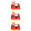 3Ensembles Assiettes Papier Rouge Pour De Noël 2