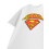 DC Comics (Medium) DC Comics Superman Short Sleeved T-Shirt (Mens White) 8