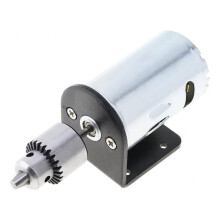0.3-4mm DIY Small Tools 555 Motor Drill Set JT0 Chuck with Miniature Manual Chuck and Assembly Tool Set