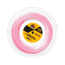 High Elastic Tennis Racket String 1.18mm Polyester-Pink