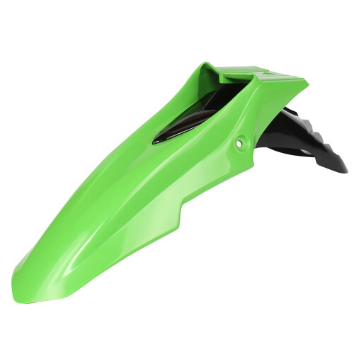 Garde-boue de moto ABS robuste avec ajustement-Vert devant et b