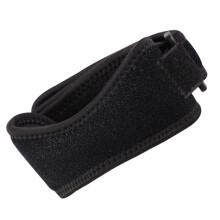 Silicone Cushioned Patella Knee Brace Patella Support for-Black