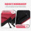 3Pièces Brassards Rouge Pour Téléphone Rangement Durable 4