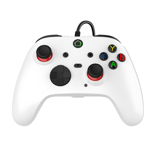 ABS Game Controller With Linear Hall Triggers For Intense-White
