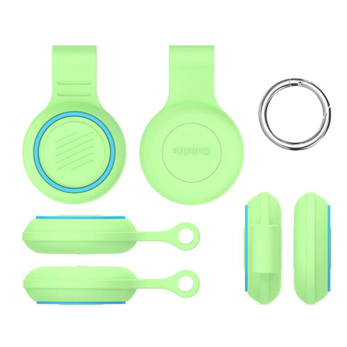 Boîtier en Silicone robuste, étanche à l'eau et à la-Vert clair