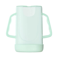 Squeeze Proof Pouch Holder for Feeding Baby Food Pouch-Green