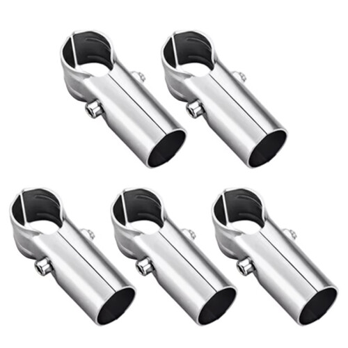 5pc 25mm Structural Pipe Connectors Mal Pipe Connector Pipe Rod Support Fixed Clamp Connection Accessories A