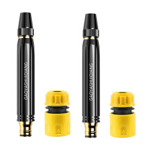 Dubbelpakket Heavy Duty waterstraalmondstuk-Plastic connector