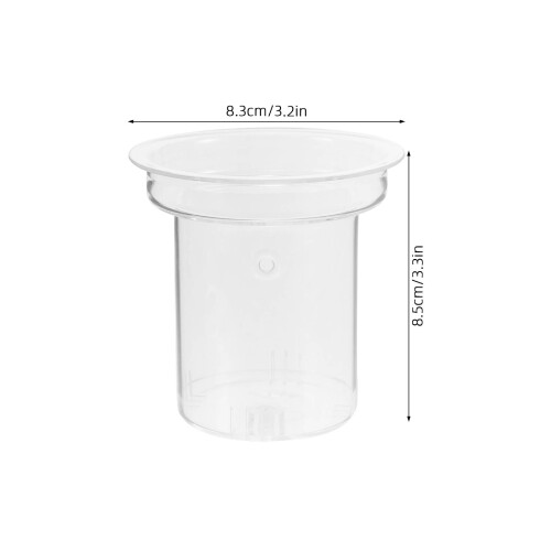 2Pcs Borosilicate Glass Tea Infuser Strainer for Home Loose Leaf Tea 1