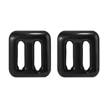 Poids de plongée de revêtement de PVC pour la photographie-Noir